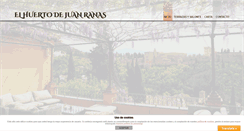 Desktop Screenshot of elhuertodejuanranas.com
